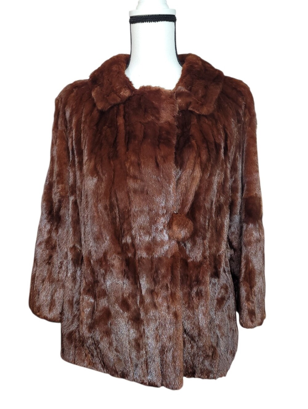 Vintage Canadian Fur Company Ranch Mink Fur Coat